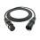 Studie- og scene-XLR-kabel, 3 meter højtydende han-til-hun-stik, sort, til problemfri lydtransmission 3
