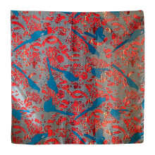 Satijnen sjaal voor dames, ademende, zijdeachtige hoofddoek met UV-bescherming, zachte, lichtgewicht stoffen sjaal voor op reis en dagelijks gebruik,