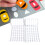 Circular Nylon Hook & Loop Dots, White, 2cm x 15mm Self Adhesive 15
