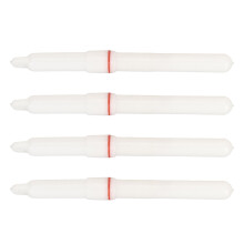 4 Stück ABS LED Anglerleuchtstäbchen, Rot, 20g, CR425 Batterie