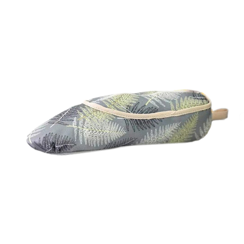 Gray Cute Ballet Shoe Pencil Bag Makeup Organizers Ballet Shoe
