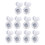 Clear Ear Guards for Pierced Ears Stylish Adjustable Earring-1 1