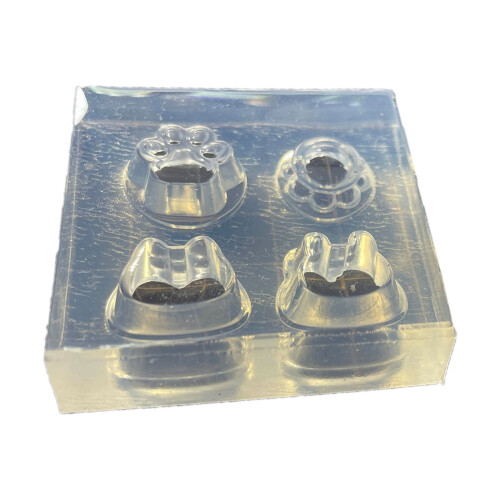 Moule en Silicone pour bricolage, Mini chat mignon, lapin,-L