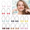 Multi functional Lip Stud for Training Eye catching Lip-Pink 3