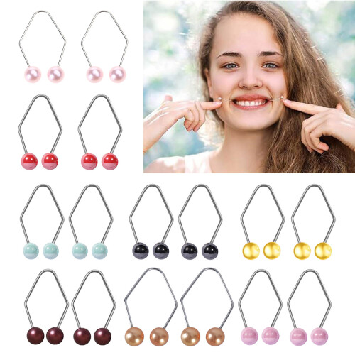 Adjustable Trainer Lip Stud Accessory Adjustable Lip-Black 2