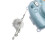 Trendy Beaded Keyring Chic Bowknot Pendant Phone Strap Chain for 4
