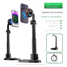 (K29 cargador inalámbrico versión en vivo soporte negro) Semiconductor magnético-Radiador de teléfono móvil