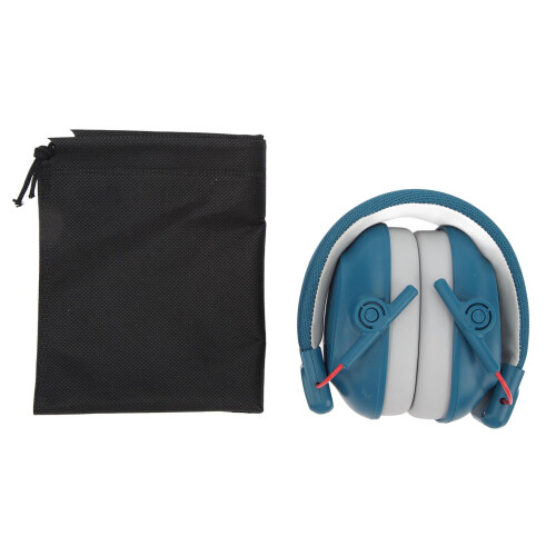 Shooting Hearing Protection 25dB Noise Cancelling Earmuffs Foldable Blue 911 2