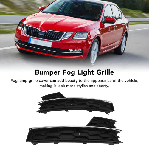 Fog Light Grille Cover 5E0807682G Left Right ABS 2