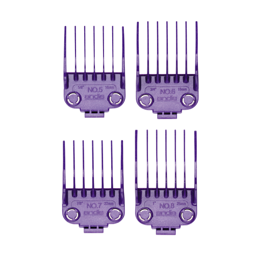 Andis Andis Master Magnetic Comb Attachment 4 Piece Set Large #01415