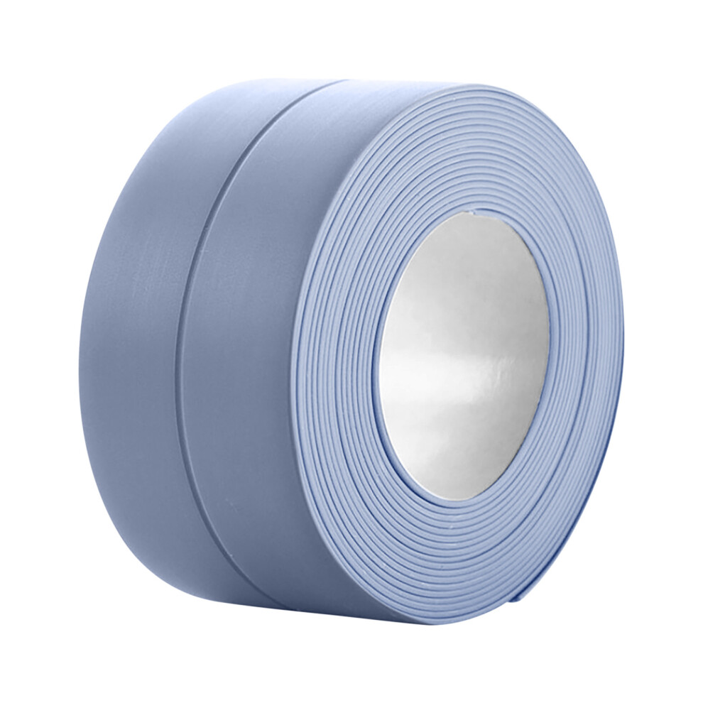 (Blue) Kitchen Proof And Tape, Moistures-Proof Kitchen Bathroom Sink Beautiful Seam Toilet, Wall Corner, Sealing Strip, Adhesive Strip Blue