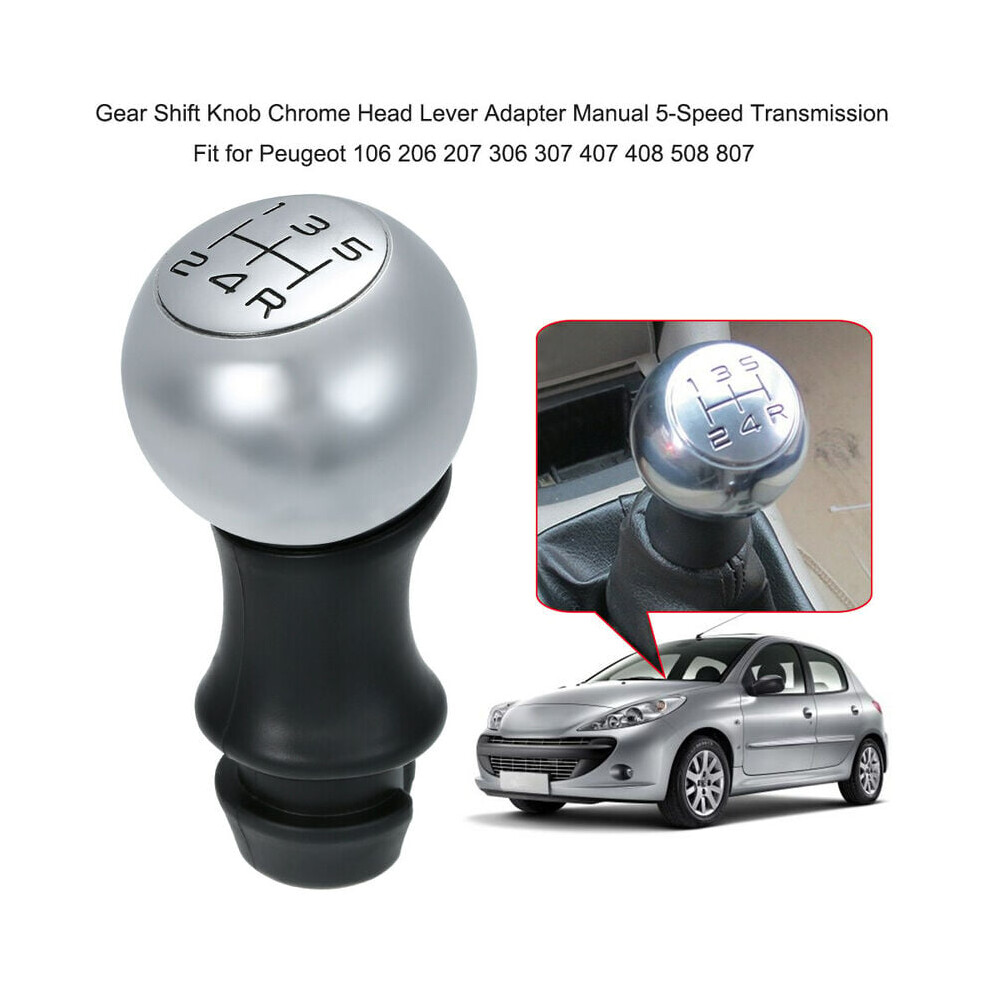 Transmission Shift Knob For A Smooth Shifting Experience, Selector Transmission Handle, Manual Gear Shifter Knob For Peugeot Models And Others 9169997058041