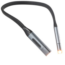Lampe de lecture LED ergonomique à porter autour du cou, expérience de lecture personnalisable, idéale pour les couples, batterie rechargeable