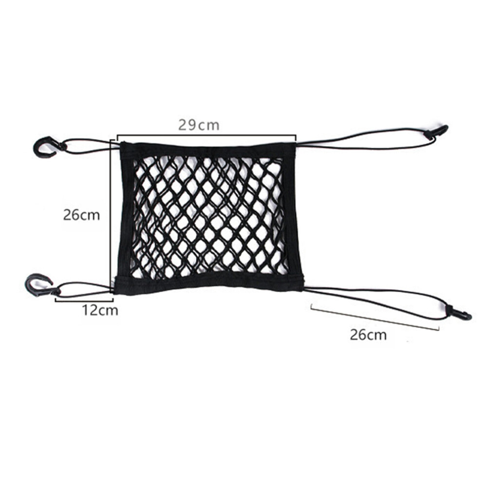 Super Thick Double Mesh Car Seat Barrier, Multilayer Car Net Organizer For Rear Seat Pets And Children, Universal Fitment For Most Cars And Suv's 9169997078490