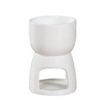 Charming Fondue Set with Forks, Ceramic Butter Warmer Set, Premium Ceramic Construction for Enhanced Cooking Capabilities