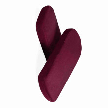 Coussin d’accoudoir de bureau en mousse à mémoire de forme avec housse amovible – Noir/Gris/Bleu marine/Vin rouge