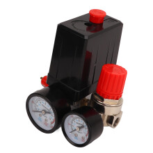 Interruttore di pressione per compressore d'aria 0-180 PSI, ottone, acciaio, valvola di controllo ABS, 3-in-1