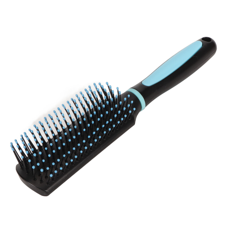 3pcs 9-Row ABS Hair Brush Set for Detangling & Curly Styling