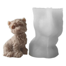 Flexible Silicone Mold for Crafting Dog-west highland puppy