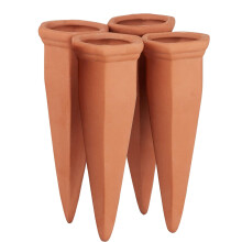 Regador de plantas para férias, regador automático de plantas, espigões de terracota para autoirrigação, método ecológico, compatível com