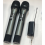 2 kabellose Bluetooth Reverb Mikrofone mit Android-Anschlusskabel Black 5