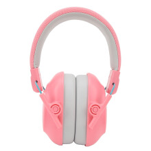Auricolari con cancellazione del rumore per colpi e falciatura, protezione acustica 25dB, colore rosa
