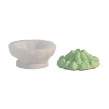 Moule bonhomme de neige 3D en Silicone, décorations-feu