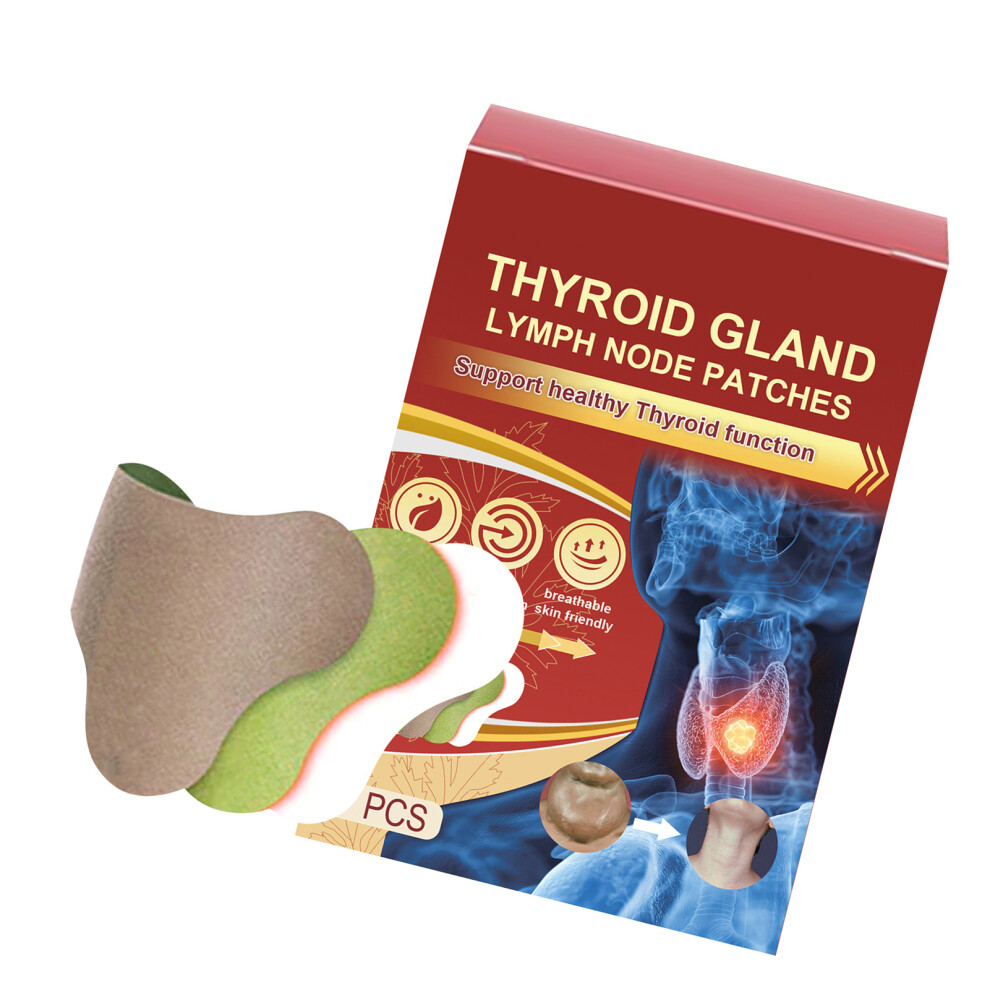 EELHOE 7Pcs Lymph Detox Patches for Neck & Armpit - Anti-Swelling Aid