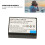 LP E10 7.4V 2200mAh Camera Replacement Battery for DSLR 6