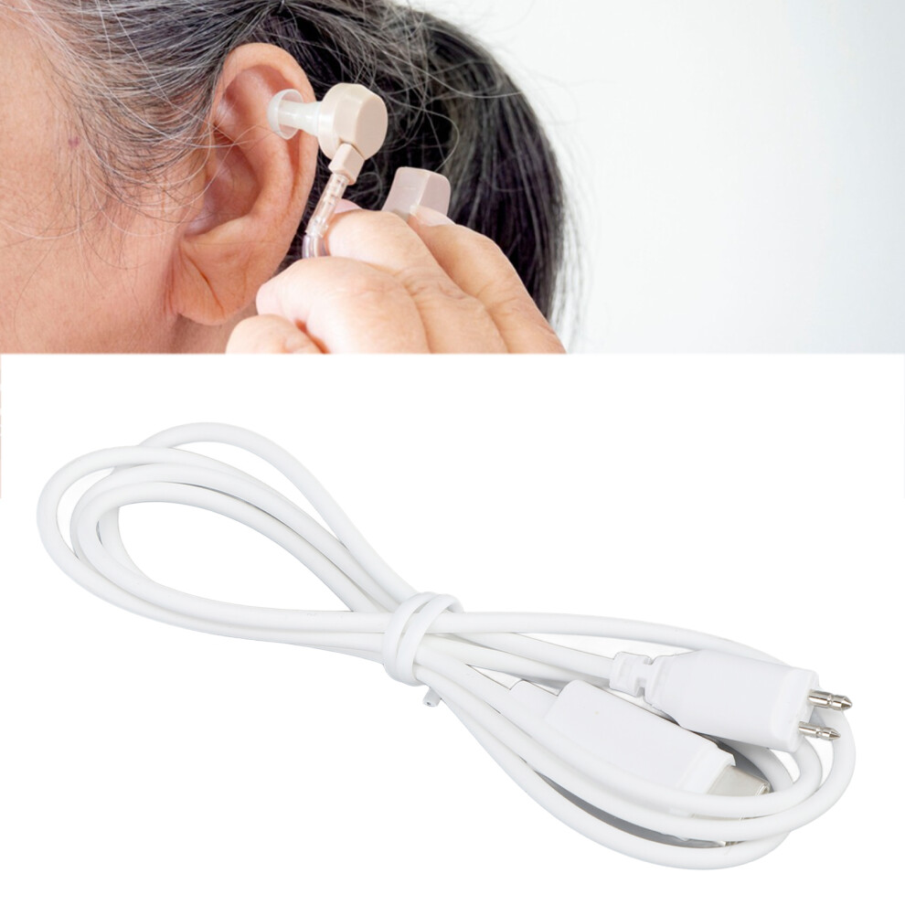 2Pin Heat-Resistant Hearing Amplifier Receiver Cable for Clear Sound