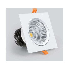 Corpo in alluminio ad alta densità, emissione luminosa uniforme, plafoniera a LED da 7 W a risparmio energetico con trasformatore, temperatura di