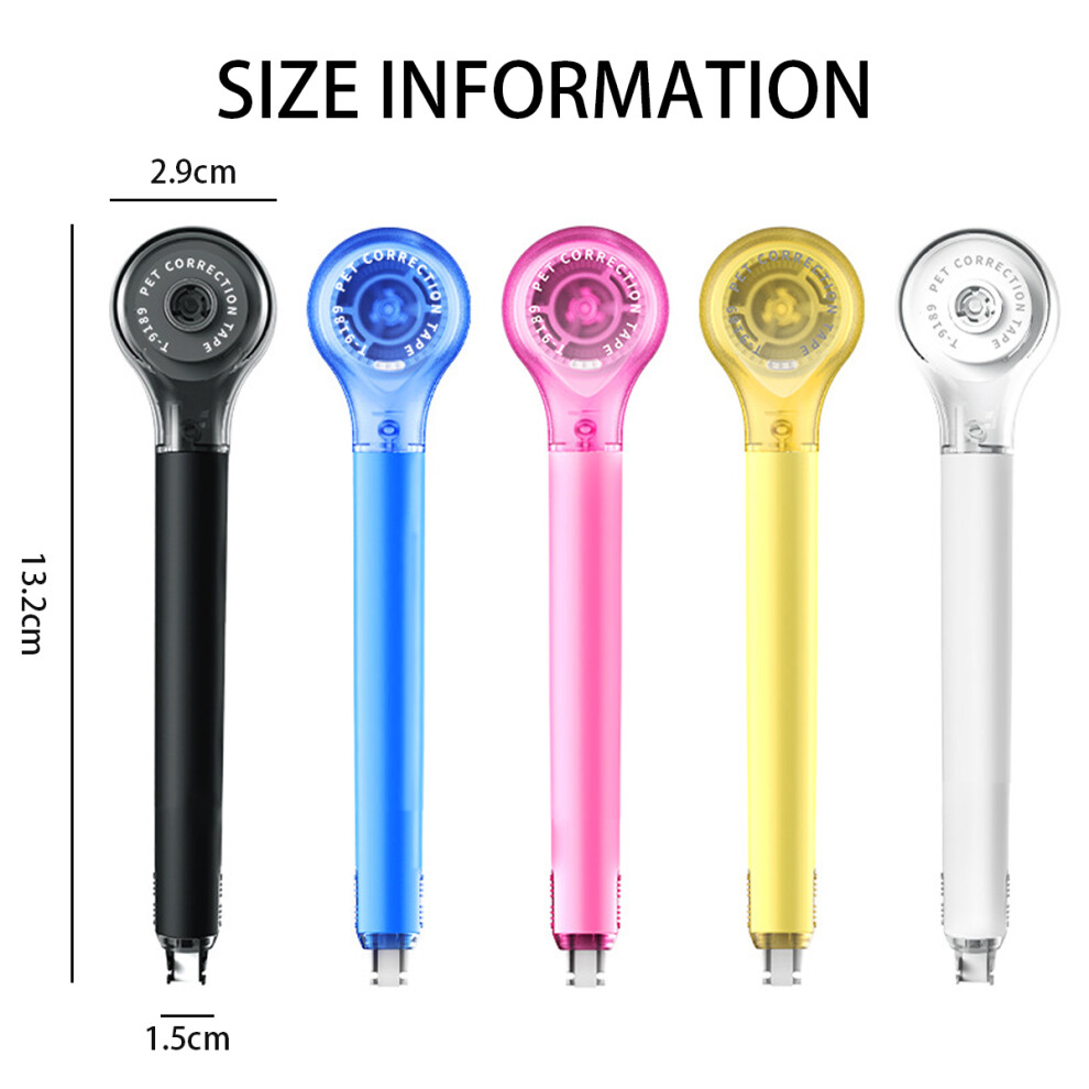Correction Tool Set, Ergonomic Pen Design Ensures Smooth Operation And Comfortable Grip For Quick Corrections, White Out Tape With Tear-Proof Film 9169997060228