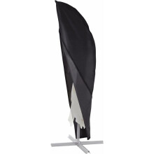 Outdoor Sun Shelter, Patio Umbrella Cover for Cantilever Banana Style Parasol, Waterproof Outdoor Cover with Full-Length Zip, Drawstring Bottom for