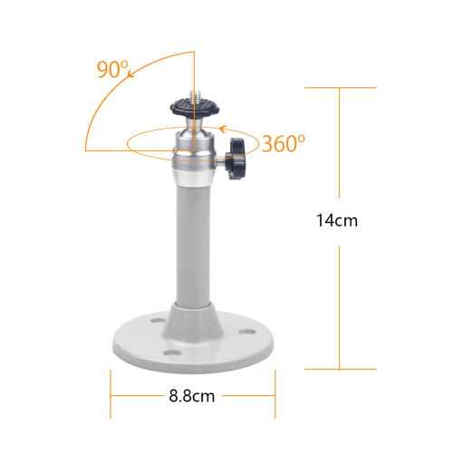 Portable Design Ceiling & Wall Projector Mount, Angle Adjustable for Safe & Reliable Installation 2