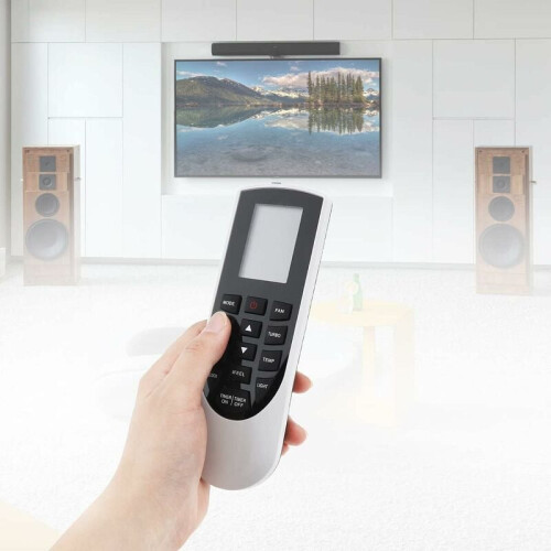 Telecomando a infrarossi per condizionatori GREE, materiale ABS, design resistente, telecomando per condizionatore non programmabile e facile da 2