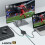 Διακόπτης HDMI 4K, Διανομέας HDMI υψηλής ταχύτητας από αλουμίνιο, Συνδέει 3 συσκευές 6