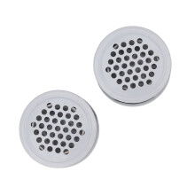 Home Vent Cover 2 Pack White Mesh Rustproof Airflow Cover for Office & Closet