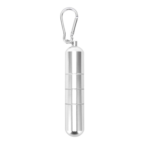 Aluminum Alloy Keychain Cigarette Case for 10pcs 5.5mm Silver 2