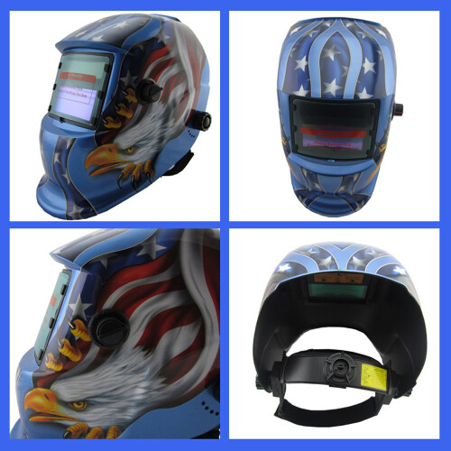 Solar-Charged Auto-Dimming LCD Welding Mask with Large View Screen 1