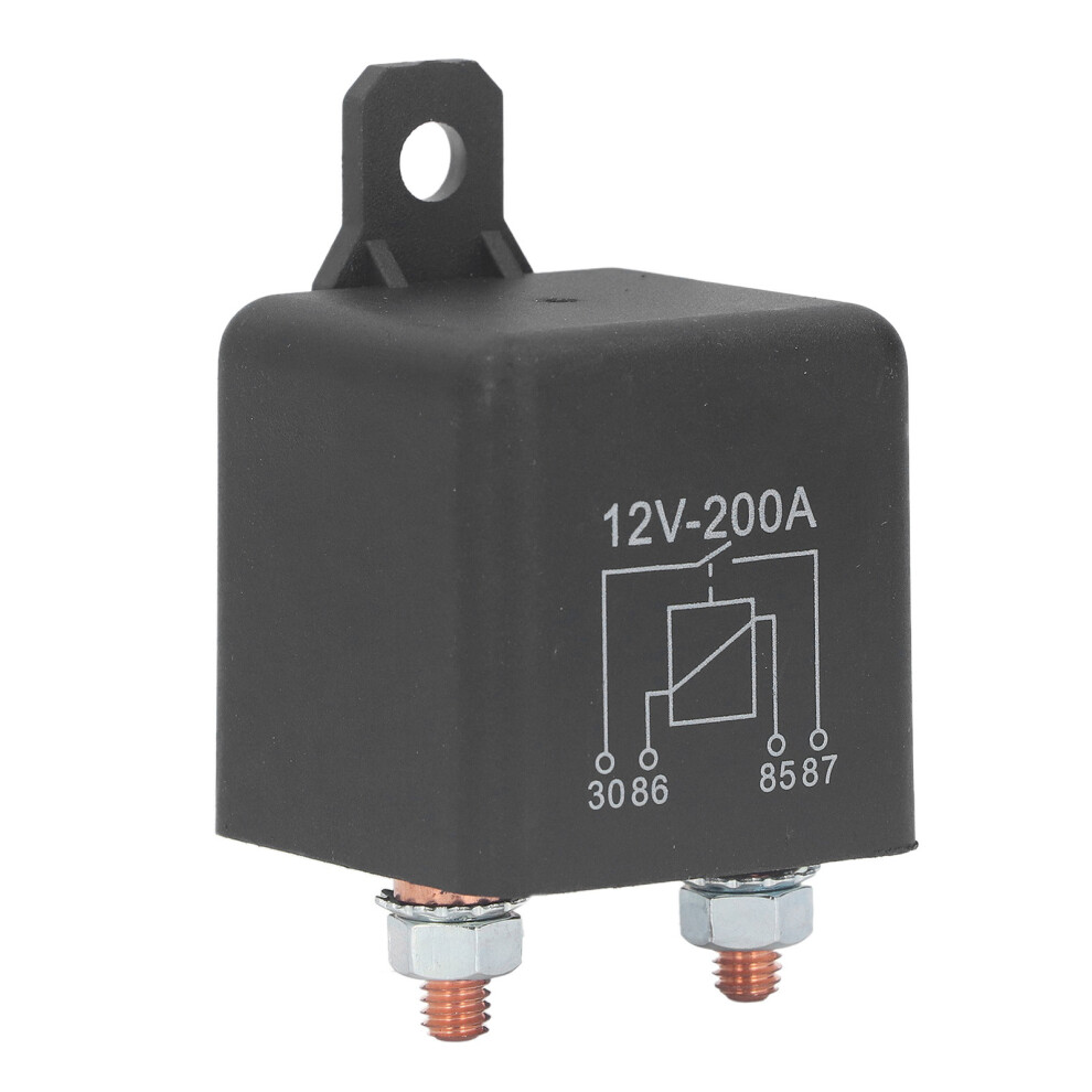 12V 200A Waterproof Car Starter Solenoid Relay Brass Coil Accessories 7651375890555