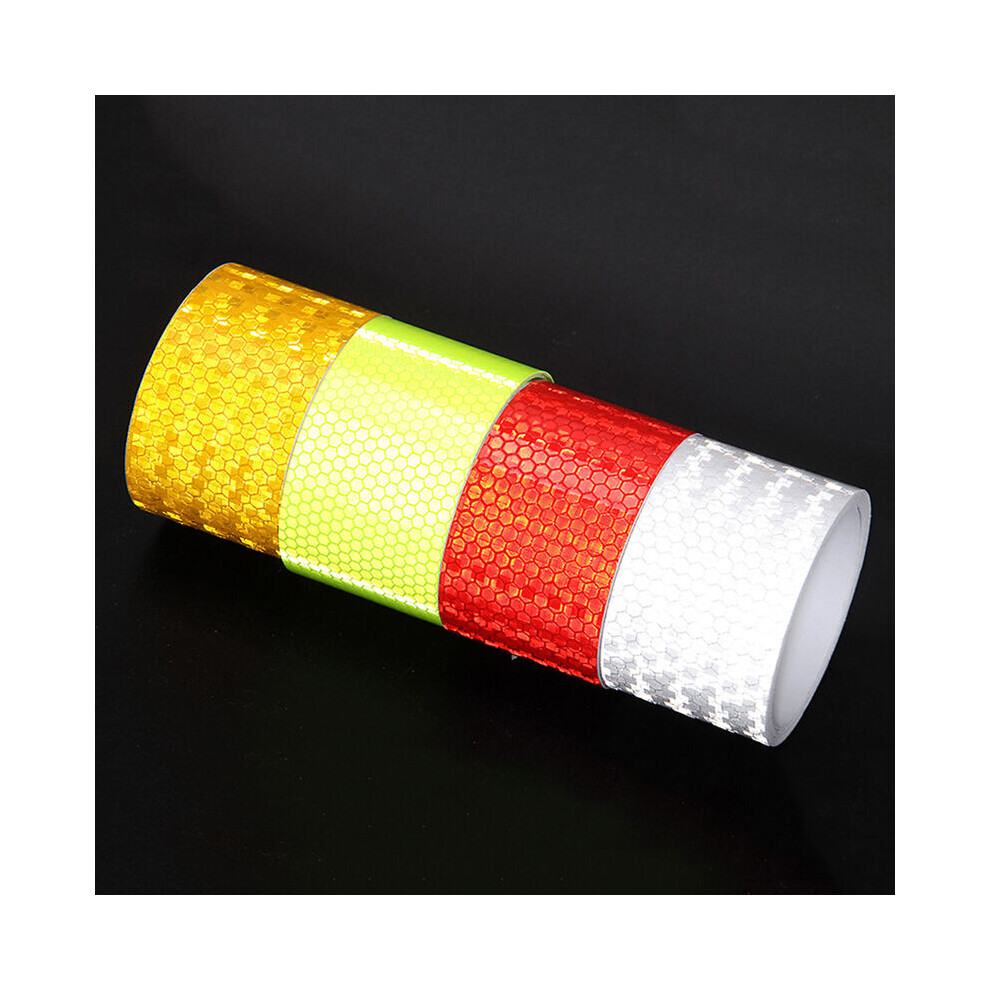 Reflective Safety Tape, High Intensity Red Strip For Enhanced Visibility, Waterproof And Durable Industrial Grade Adhesive For Trailers, Vehicles, 9169997061782