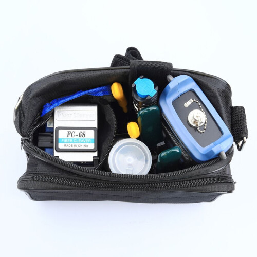 Optical Tool Storage Backpack, Double Layer Thick Encrypted Fabric, Non-Woven Functional Interior For Fiber Optic Tools And Accessories, Durable And