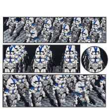 Figiúr Gníomhaíochta Inbhailithe Spreagtha ag Lego Star Wars, Branda Oifigiúil Lego, Plaisteach ABS Ardchaighdeáin atá neamhdhíobhálach don