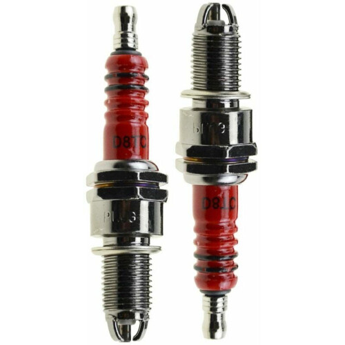 Spark Plug for Smooth Engine Operation, 3 Electrode Replacement for 4 Stroke Gasoline Engine ATV Motorcycle Scooter, High-Quality Materials Ensure