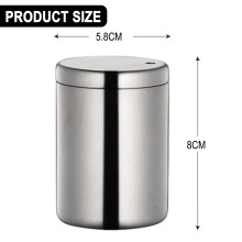 Elegante dispenser per stuzzicadenti, in acciaio inossidabile rinforzato ad alta capacità per una facile accessibilità, design elegante adatto a
