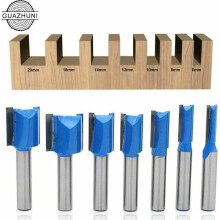 Ensemble d'outils pour le travail du bois, lames en carbure à micrograins offrant une coupe nette et précise, corps en acier trempé massif avec
