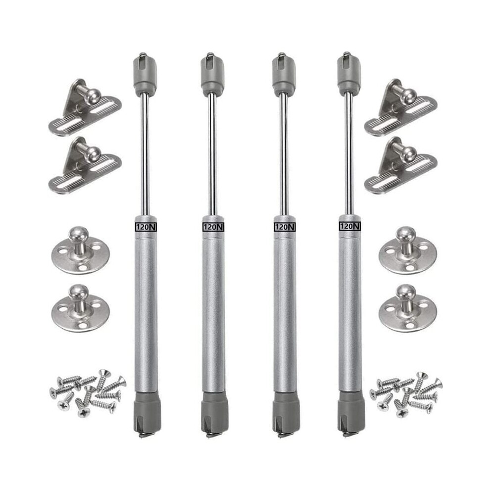 Aluminum Alloy Gas Strut With Soft Close Hinges, Automatic Lid Stay For Cabinet Door, High-Quality Iron Ensuring Sturdy Performance, Hydraulic Spring 9340959423323
