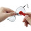 Microfiber Spectacles Cleaner, Eyeglass Cleaner Tools With High Quality Plastic Handle For Various Glasses Types Including Sunglasses And Optical 3