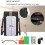 Τσάντα Crossbody με οθόνη αφής για γυναίκες, ρυθμιζόμενο λουράκι ώμου RFID Block Phone Centre, 4