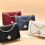 Μοντέρνα τσάντα ώμου Clutch για γυναίκες, πολλαπλών χρήσεων, δερμάτινη καπιτονέ 3